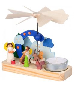 Graupner Man Ges De No L | Petit Carrousel En Bois Anges Musiciens