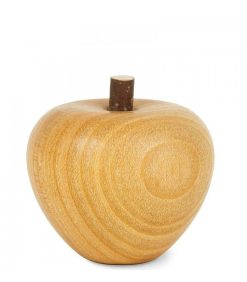 Waldfabrik Objet D Co Bois | Petite Pomme En Bois Poli, 4 Cm