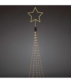 Konstsmide Guirlandes Lumineuses Sapin | Cime Sapin De No L, Voile Guirlande Avec Toile Dor E, 274 Diodes Led