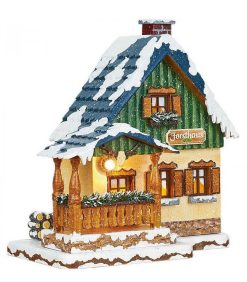 Hubrig Village De No L Miniature | Maison Clair E Pour Figurine De No L Miniature Winterkinder, La Maison Foresti Re