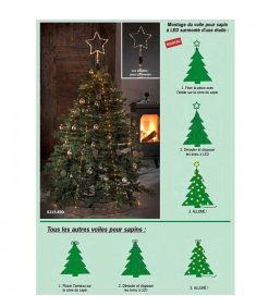 Konstsmide Guirlandes Lumineuses Sapin | Voile Guirlande Pour Sapin De No L, 150 Diodes Led