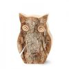 Waldfabrik Chouettes Et Hiboux En Bois | Hibou En Bois D' Corce, 6,5 Cm