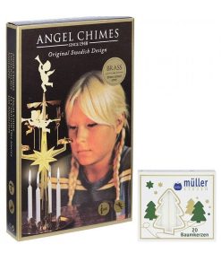 Angel Chimes Carillon Des Anges | Kit Carillon Des Anges Dor + Bougies