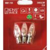 Konstsmide Ampoules Guirlandes De Rechange | 3 Ampoule Led De Rechange Pour Guirlandes Lectriques 24V, 0,3W