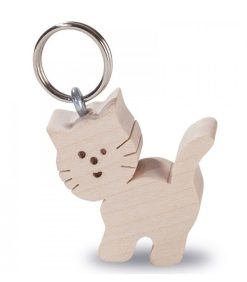 Waldfabrik Porte-Cl S En Bois | Porte-Cl S Chat