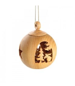 Waldfabrik Boules De No L En Bois | Boule De No L En Bois, Motif Lan, 6 Cm