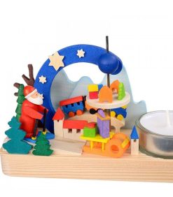 Graupner Man Ges De No L | Petit Carrousel En Bois P Re No L Et Jouets