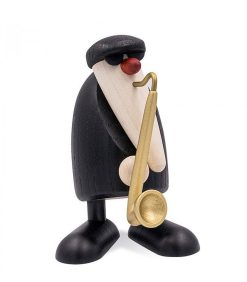 Köhler P Re No L En Bois | Figurine Musicien Jazz, Saxophoniste