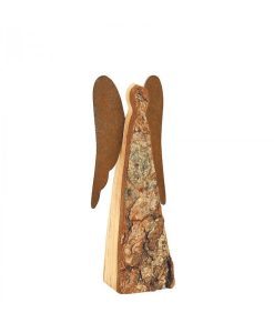 Waldfabrik Anges De No L En Bois | Ange De Noel En Bois Avec Ailes M Tal, 12 Cm