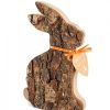 Waldfabrik Lapins En Bois De Paques | Grand Lapin En Bois Assis, 15 Cm