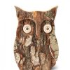 Waldfabrik Chouettes Et Hiboux En Bois | Hibou En Bois D' Corce, 10 Cm