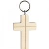 Waldfabrik Porte-Cl S En Bois | Porte-Cl S Croix En Bois Avec Croix, 5 Cm