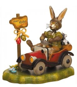 Hubrig Lapins En Bois De Paques | Lapin De P Ques En Bois Dans Auto