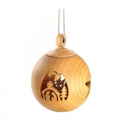 Waldfabrik Boules De No L En Bois | Boule De No L En Bois, Motif Cr Che, 6 Cm