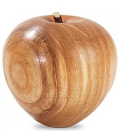 Waldfabrik Objet D Co Bois | Fruit En Bois, Grande Pomme, 9 Cm