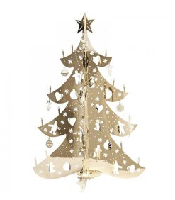 Pluto produkter Sapin De No L Design | Sapin De No L Dor Moderne En M Tal, 12 Cm