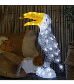 Konstsmide Oiseaux Lumineux Et Animaux Lumineux | Toucan Lumineux 48 Cm En Acrylique, 56 Diodes Blanc Chaud