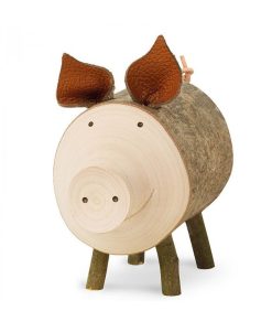 Waldfabrik Animaux En Bois | Cochon En Bois, 7 Cm