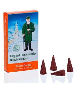 Crottendorfer Cones D'Encens Pour Personnages Fumeurs | Cone D'Encens Senteur Orange De No L