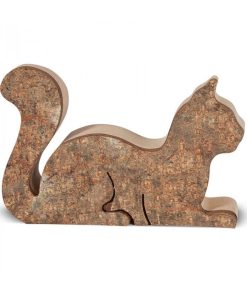 Waldfabrik Animaux En Bois | Chat En Bois Allong , 6 Cm