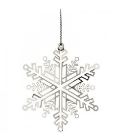 Pluto produkter D Co De No L Scandinave | Flocon De Neige Design En M Tal Couleur Argent Accrocher