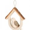 Waldfabrik Oiseau D Coratif | D Coration De Fen Tre : Petit Oiseau Dans Maisonnette 13 Cm