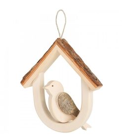 Waldfabrik Oiseau D Coratif | D Coration De Fen Tre : Petit Oiseau Dans Maisonnette 13 Cm