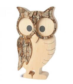 Waldfabrik Chouettes Et Hiboux En Bois | Chouette Hulotte En Bois, 14 Cm