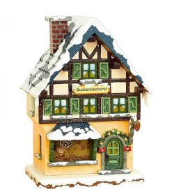 Hubrig Village De No L Miniature | Maison Clair E Pour Figurine De No L Miniature Winterkinder, La Patisserie