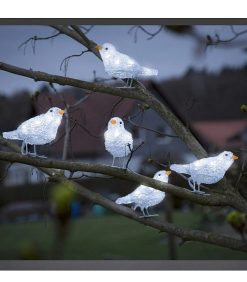 Konstsmide Oiseaux Lumineux Et Animaux Lumineux | 5 Oiseaux Lumineux Led