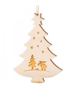 Waldfabrik D Corations En Bois Pour Sapin De No L | Pendentif Sapin De No L En Bois, Lan