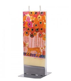 Flatyz Bougies D Coratives | Bougie Design Rosina Wachtmeister, Chat Dans Les Fleurs