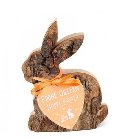 Waldfabrik Lapins En Bois De Paques | Lapin En Bois Couch , 8,5 Cm