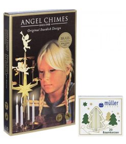 Angel Chimes Carillon Des Anges | Kit Carillon Des Anges Dor + Bougies