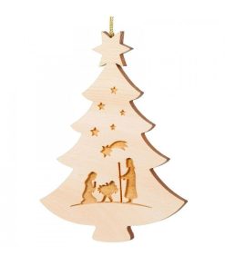 Waldfabrik D Corations En Bois Pour Sapin De No L | Pendentif Sapin De No L En Bois, Cr Che De No L