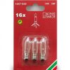 Konstsmide Ampoules Guirlandes De Rechange | 3 Ampoules De Rechange 14V, 3W Pour Chandelier De No L 16 Lampes