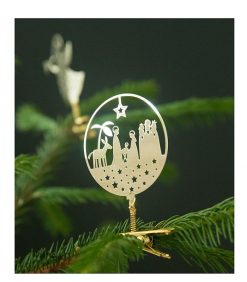 Pluto produkter D Co De No L Scandinave | Cr Che Nativit Clipser Sur Le Sapin De Noel