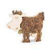 Waldfabrik Animaux En Bois | Petite Vache En Bois, 6 Cm