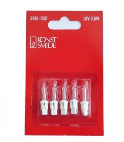 Konstsmide Ampoules Guirlandes De Rechange | Ampoules De Rechange 10 V, 0,6W Pour Guirlande De No L